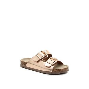 STEVE MADDEN GIRLS BRANDO SANDAL ROSE GOLD
